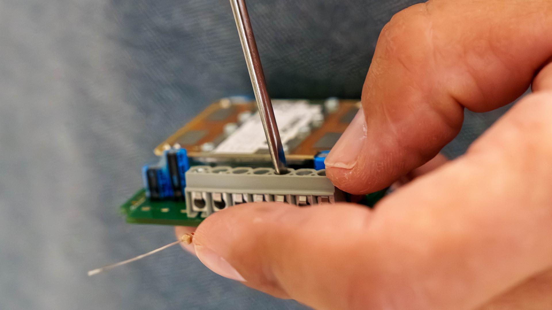 Contrôle d’un module lors du diagnostic